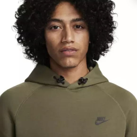 Nike Sportswear Tech Fleece Pullover Hoodie - olive - Picture 5 of 14